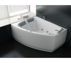 VASCA IDROMASSAGGIO SPA DOPPIA+O3-180X140 -36 GETTI-DOPPIA POMPA