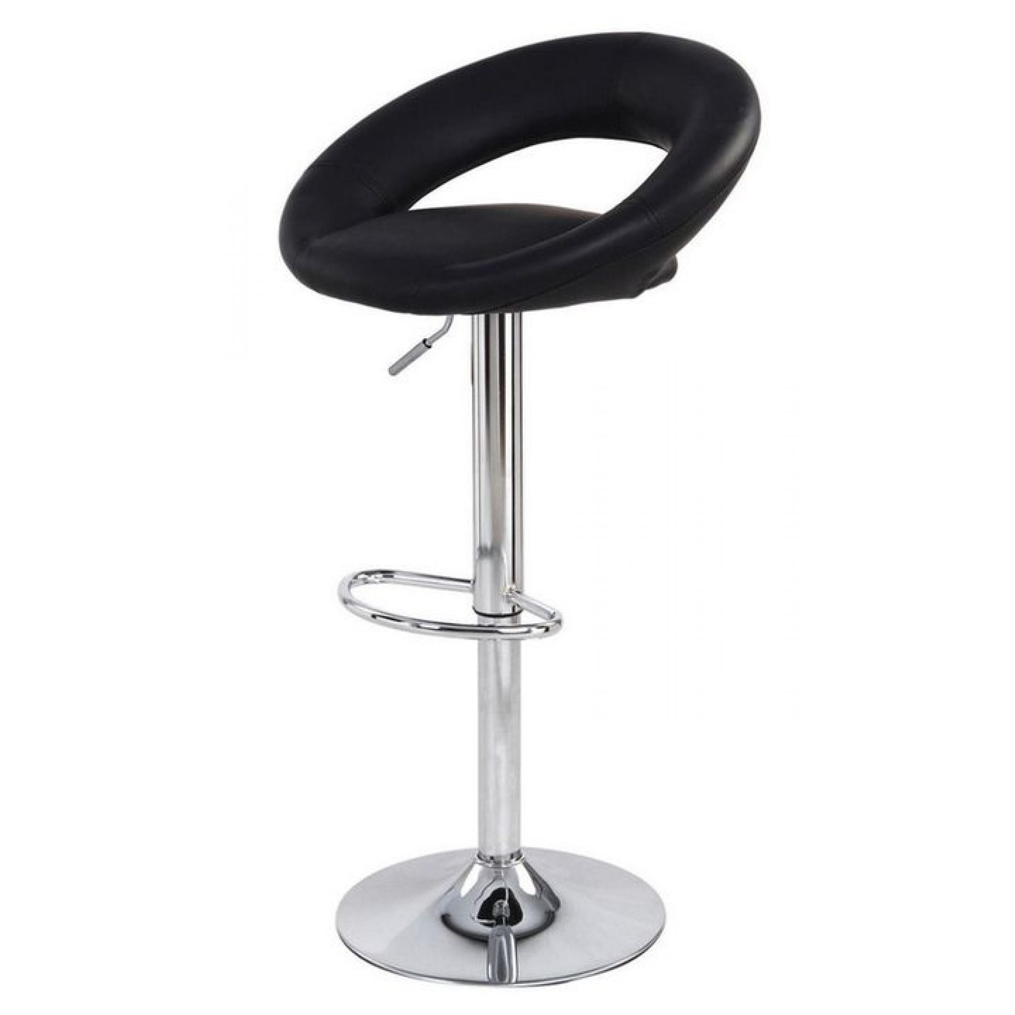 Sgabello Bancone Bianco Sgabello Da Bar Europrimo - Ecopelle Bianca Per Pub E Banconi Sgabello Bar Europrimo