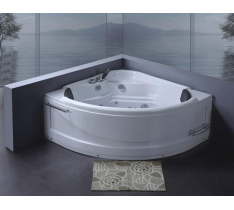 VASCHE VASCA IDROMASSAGGIO DOPPIA BAGNO 130X130 POMPA