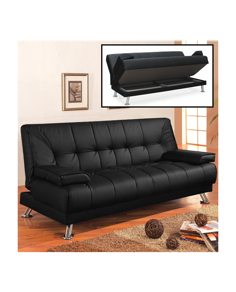 Divani Ecopelle In Offerta SOFA DIVANO LETTO RECLINABILE SALOTTO