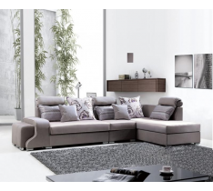 DIVANO SALOTTO MEGA SOFA TESSUTO ANGOLARE