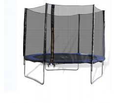 TRAMPOLINO ELASTICO DA 185 CM CON RETE COMPLETO