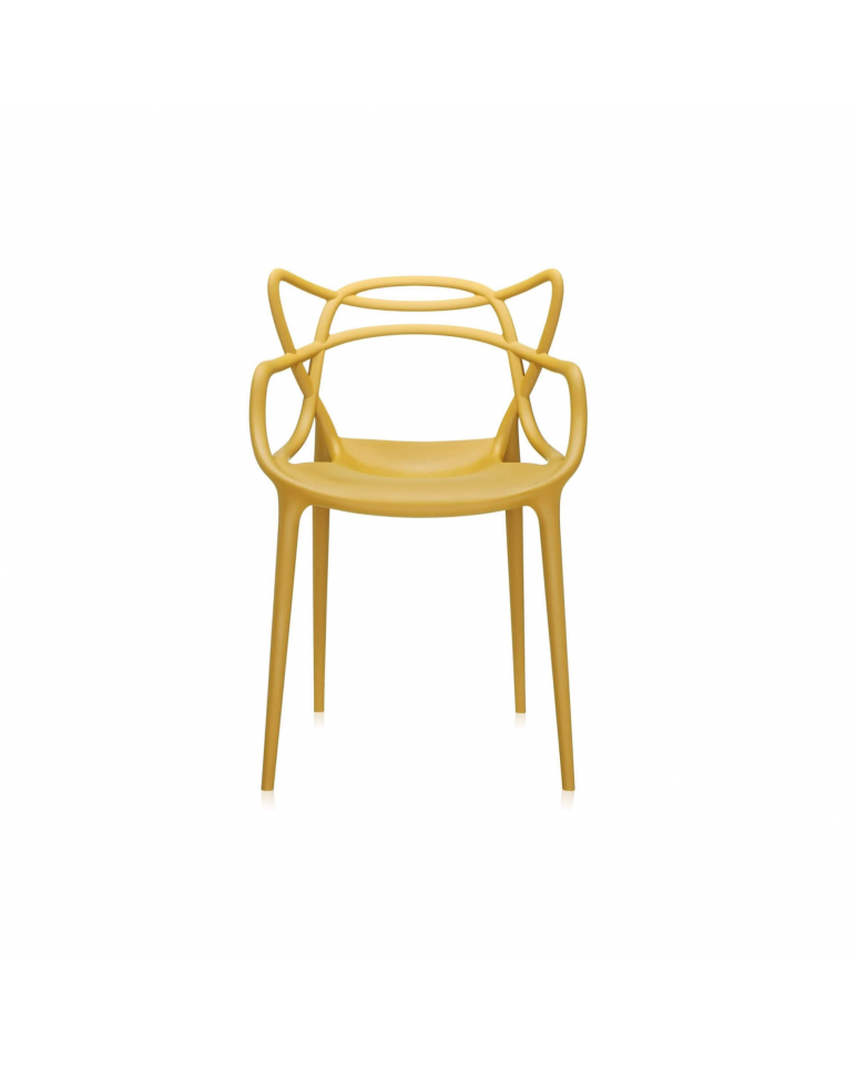 Giallo Ocra Sedie Tipo Scandinavo Sedia Da Pranzo Imbottita In