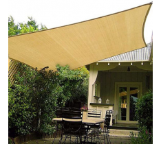 VELA TELO OMBREGGIANTE TENDA - GAZEBO 4X5 MT RETTANGOLARE PER GIARDINO - PISCINA - PATIO