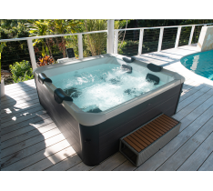 MINIPISCINA SPA KING VASCA IDROMASSAGGIO DA ESTERNO VASCA MSPA PER ESTERNO -180CM RISCALDATORE 6-8 POSTI - 148 GETTI - PC OLED - 4 STRISCE LED PERIMETRAL I-03 - UVC - WI-FI - TELECOMANDO - SUPER ACCESSORIATA RIGIDA - KING SIZE