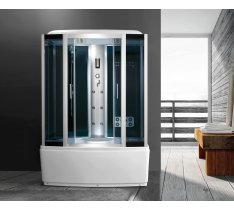 CABINA IDROMASSAGGIO BAGNO TURCO SAUNA 150X88 BLUETOOTH O3