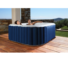 MINIPISCINA IDROMASSAGGIO SPA -185CM RISCALDATORE 6 POSTI 132 GETTI - TELECOMANDO - ACCESSORIATA