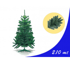 ALBERO DI NATALE 210 CM 974 RAMI