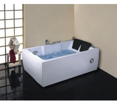 VASCHE VASCA IDROMASSAGGIO DOPPIA BAGNO 185X120 14 GETTI