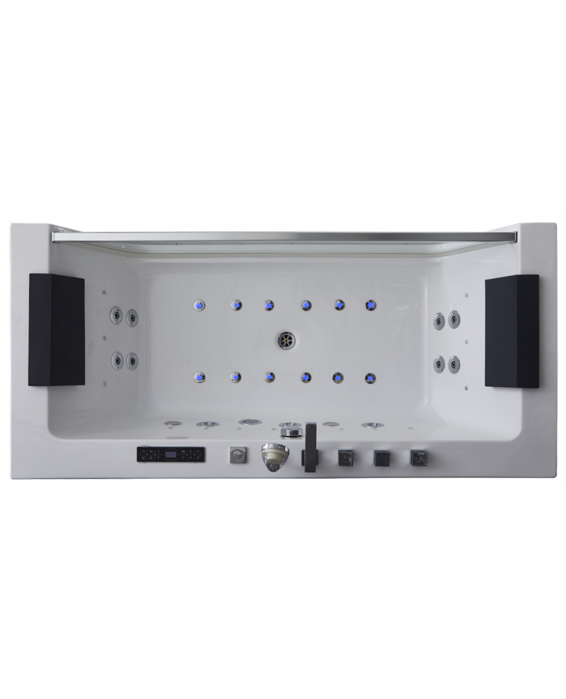 Pannello Di Controllo KL8800 Per Vasca Idromassaggio/spa, 8 Tasti, Ricambio Universale - Foto 3