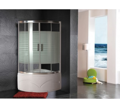 CABINA - BOX DOCCIA 110x110x210 CON VASCA/PIATTO